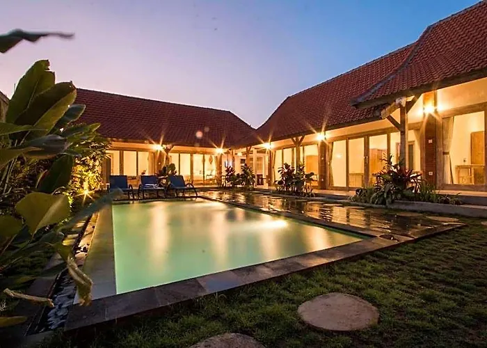 Peaceful Haven 6br Private Pool In Canggu Villa